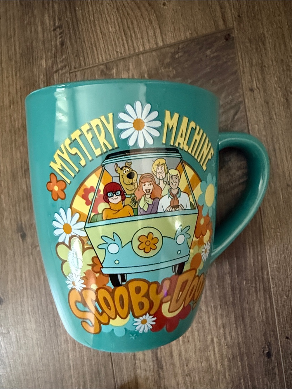 Teal Scooby-Doo Mystery Machine Ceramic Mug